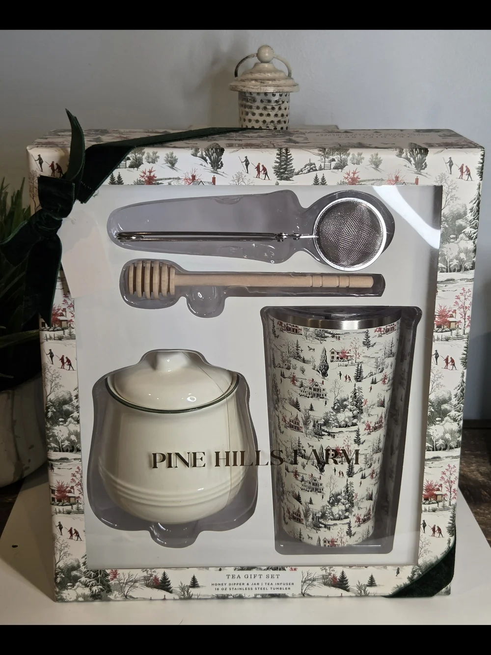 Pine Hills Farm Tea Gift Set with Tumbler